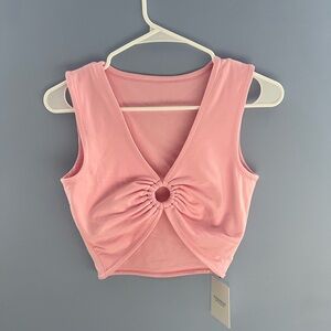 Light Pink Crop Top